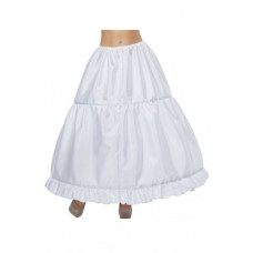 White Hoop Skirt