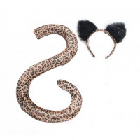 Leopard Ears & Tail Set