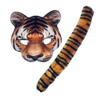 Tiger Mask and Tail Set