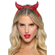Glitter Devil Horns Headband