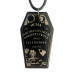 Coffin Ouija Board Necklace
