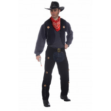 Cowboy Vest and Chaps Set