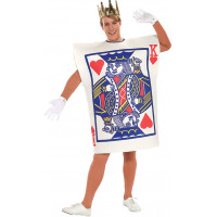 King of Hearts Card Costume