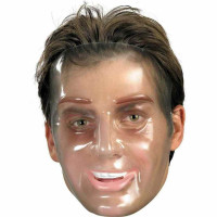 Transparent Young Man Mask