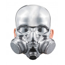 Bio Hazard Chrome Mask