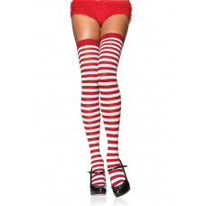 Nylon Striped Stockings