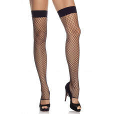 Industrial Net Footless Thigh High Stockings