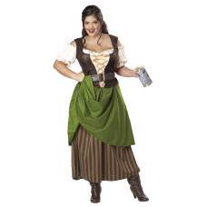 Tavern Maiden Plus Size Costume